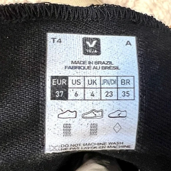 NIB Veja Nova High-Top Sneakers in Canvas Preppy classic academy womens 6M - Picture 10 of 11